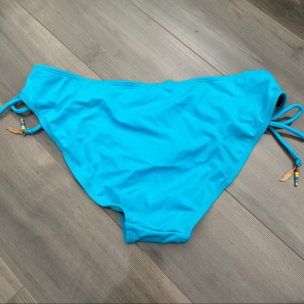 Electric Blue Roxy Bikini Bottom - Picture 3 of 4
